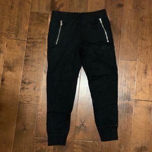 Gap Black Zip Detail Joggers SZ S